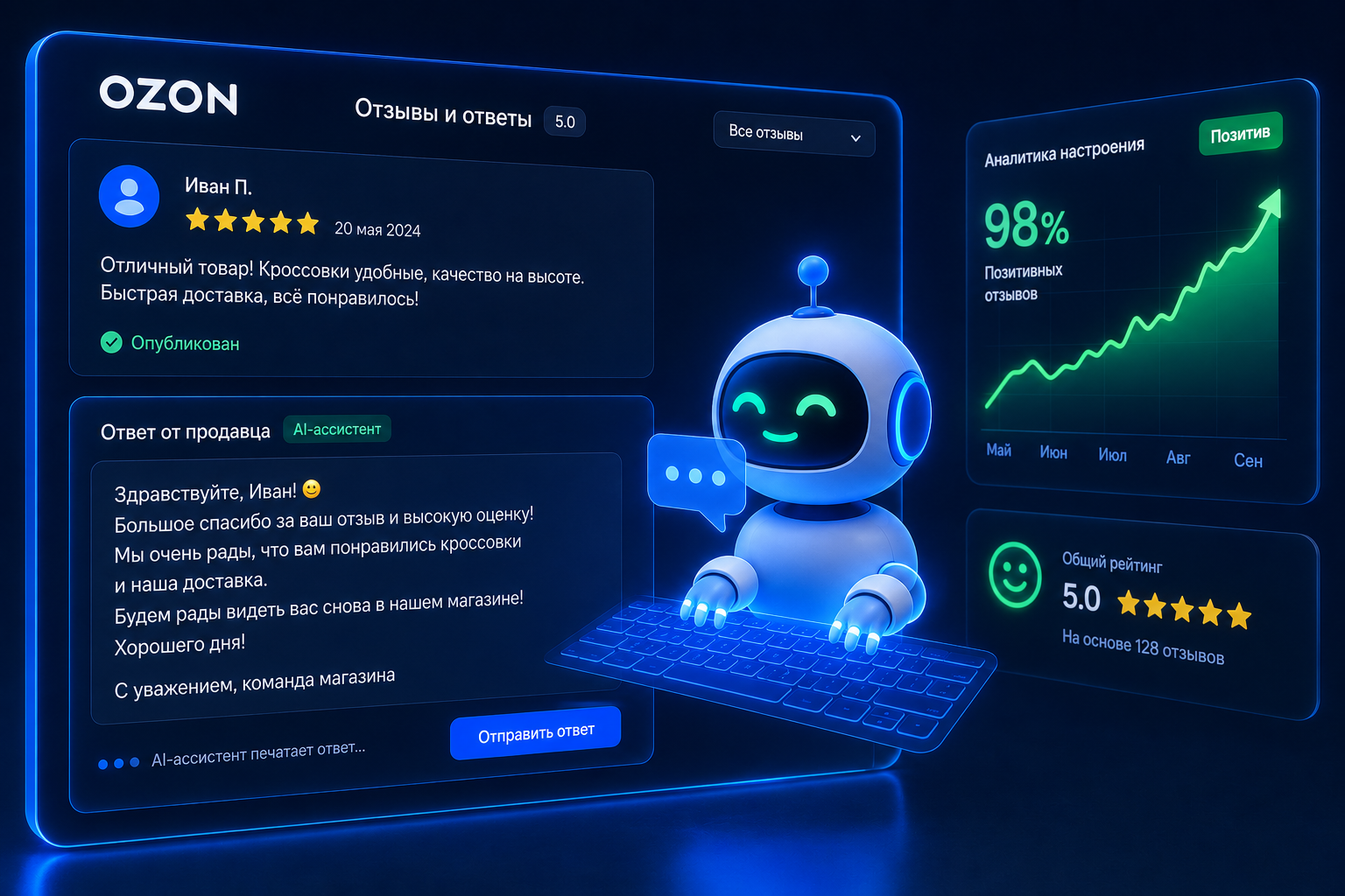 Интеллектуальная работа с отзывами