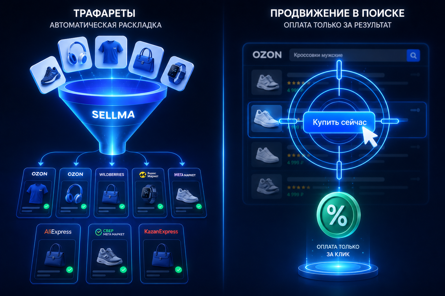 Платное продвижение товаров на Ozon