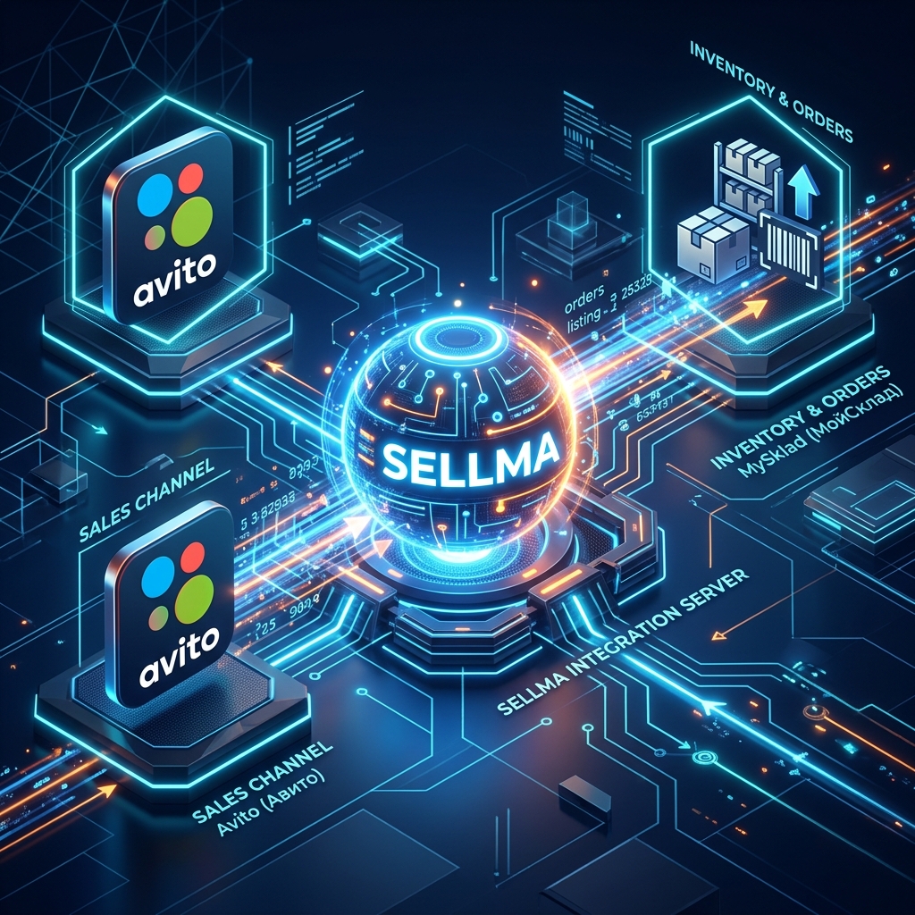 Схема интеграции SELLMA